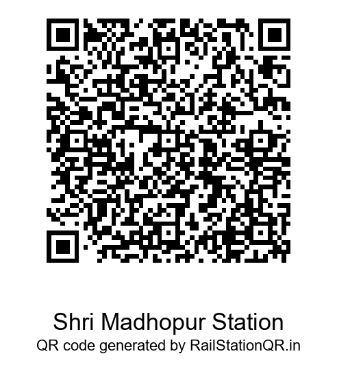 Shri Madhopur Station QR Code