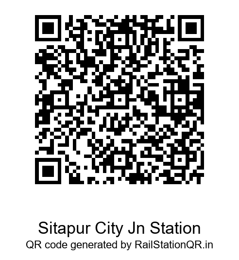 Sitapur City Jn Station QR Code