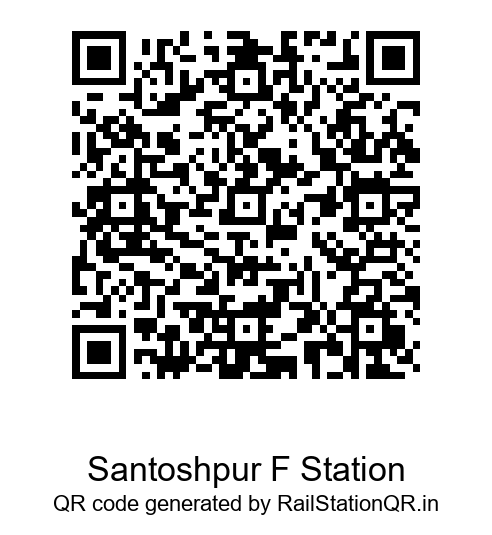 Santoshpur F Station QR Code
