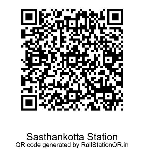 Sasthankotta Station QR Code