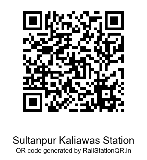 Sultanpur Kaliawas Station QR Code