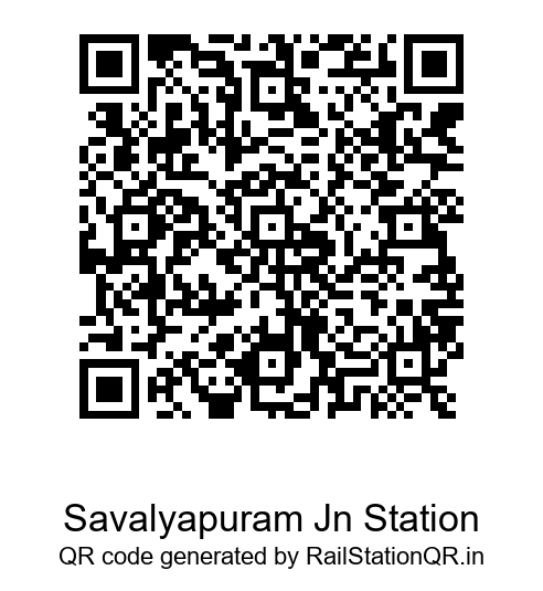 Savalyapuram Jn Station QR Code