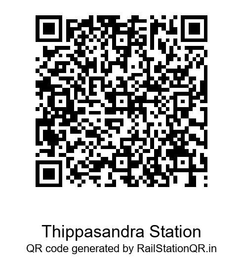 Thippasandra Station QR Code