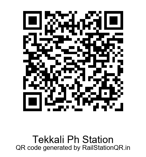 Tekkali Passenger Halt QR Code