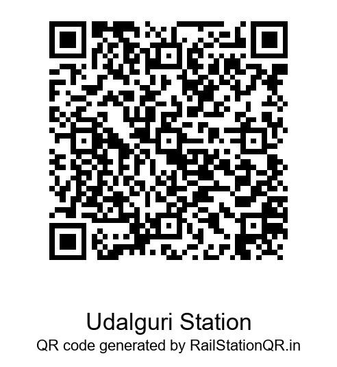 Udalguri Station QR Code