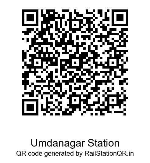 Umdanagar Station QR Code