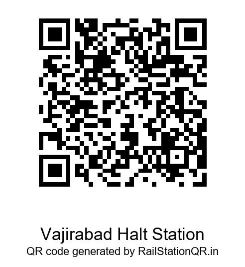 Vajirabad Halt QR Code